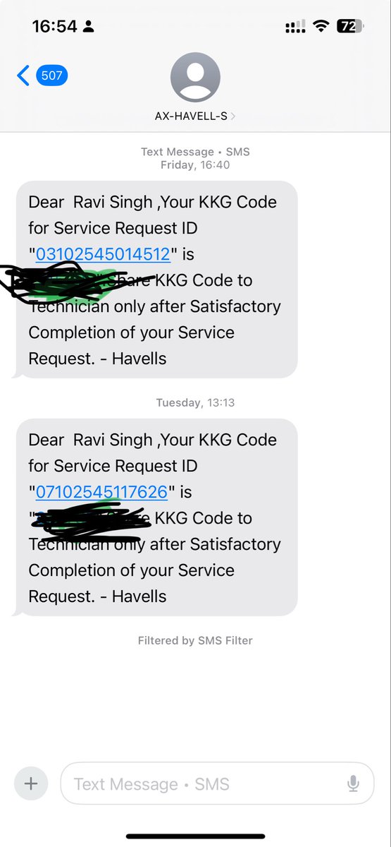 RajputTR7's tweet image. कितनी वाहियात सर्विस है @havellsindia की 120pc स्ट्रीट लाइट लेकर फस गया 
१ हफ्ते से टेक्निशियन ही नहीं आ पा रहा 
रोज नया सर्विस रिक्वेस्ट नया kkg कोड 
@HavellsCare360 @HavellsStudio @HavellsUK @ConsumerReports @nch1915 @jagograhakjago 
#Fraudhavells
#cheapservice