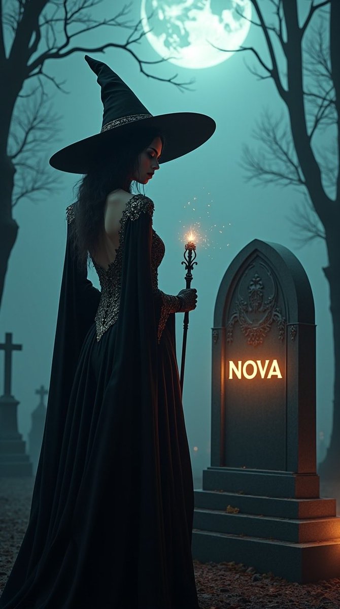 AgathaCreator's tweet image. QT 

Your Witch 

Thank you for the invitation.🖤