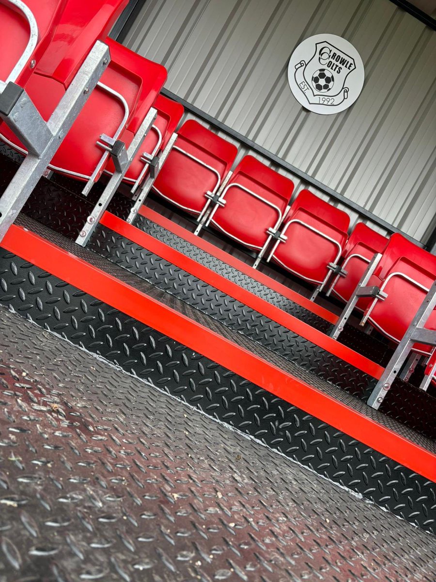 EliteStands's tweet image. Look at this beauty at @CrowleColtsFC. 

We really enjoyed this build, we hope you enjoy the grand opening on Saturday.