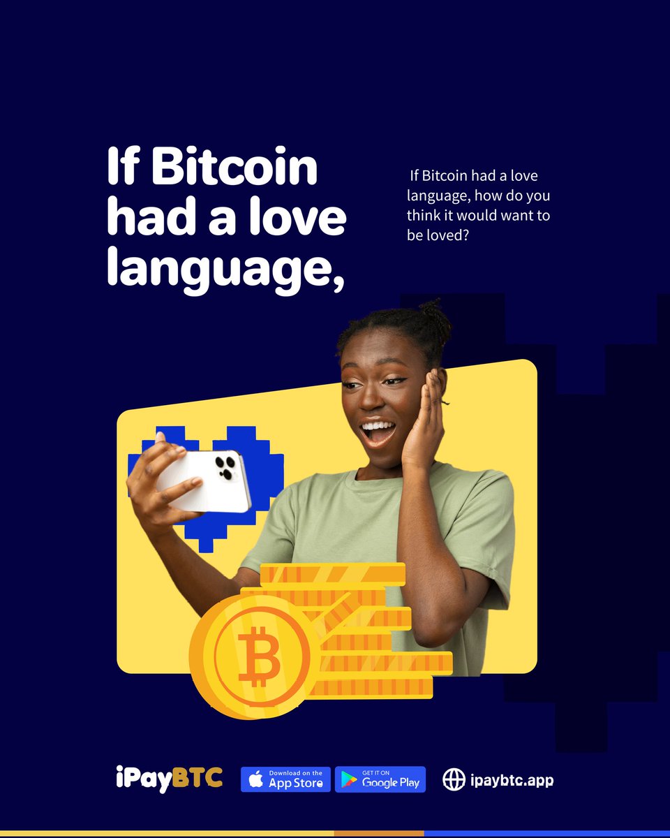 ipayBTCapp's tweet image. 𝐈𝐟 𝐁𝐢𝐭𝐜𝐨𝐢𝐧 𝐡𝐚𝐝 𝐚 𝐥𝐨𝐯𝐞 𝐥𝐚𝐧𝐠𝐮𝐚𝐠𝐞?😍

It wouldn’t be words, it would be actions.
Understand it. Stay consistent. Be patient.
That’s how you show real love to BTC. 🚀✨

#Bitcoin #LoveLanguage #StackSats