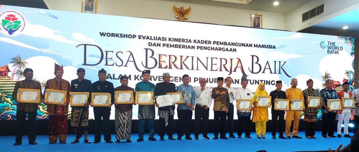 Perkuat peran Tenaga Pendamping Profesional dan Kader Pembangunan Manusia dalam percepatan penurunan stunting menuju Zero Stunting dan Desa Berkinerja Baik 2025
TPP jaya di darat, laut dan udara💪
#KemendesaPDTT #DesaBerkinerjaBaik #Stunting #KPM #WorkshopKPM #PembangunanManusia