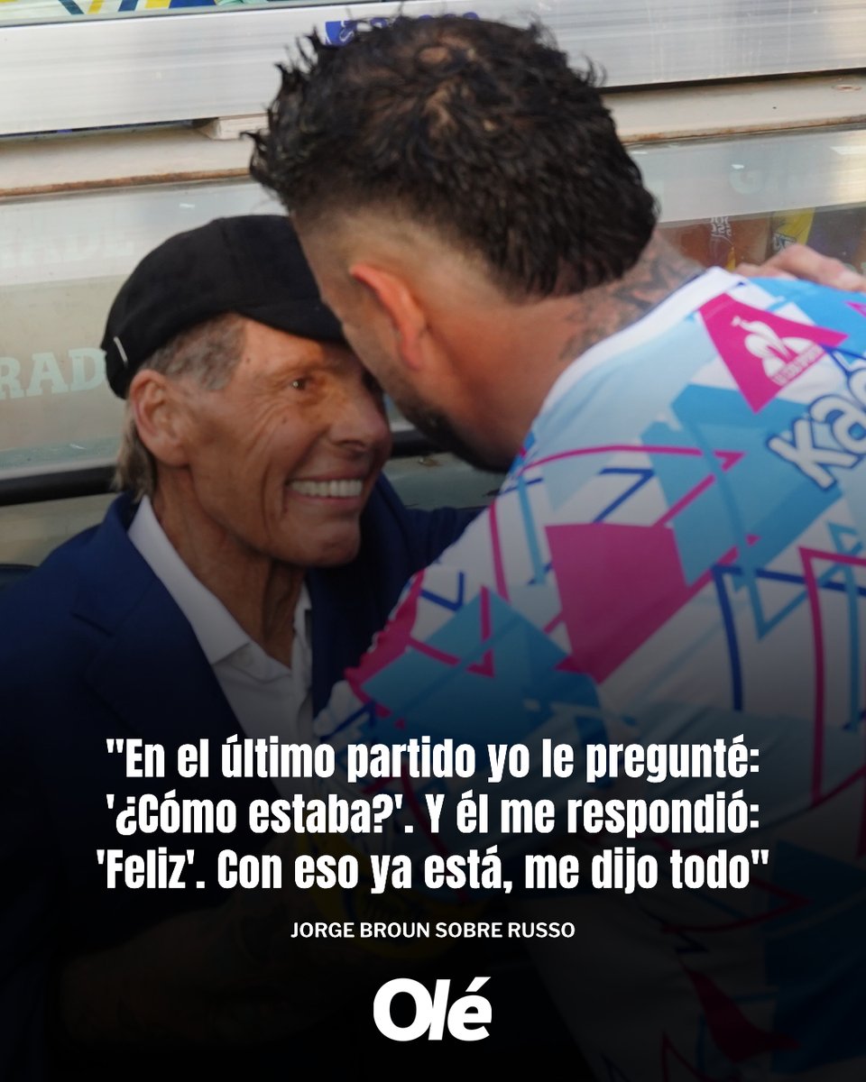 La frase de Fatura Broun sobre Russo que quedará para la eternidad ♾❤️‍🩹

🎙️ DSports Radio