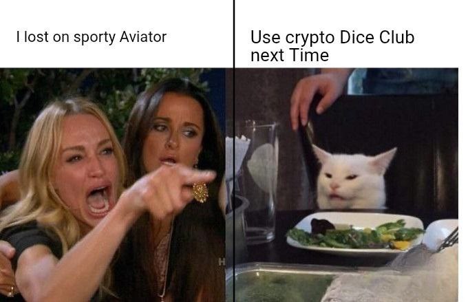 Simpleofweb3's tweet image. My 2nd entry for @CryptoDice_Club meme contest 😂😂😂 lol