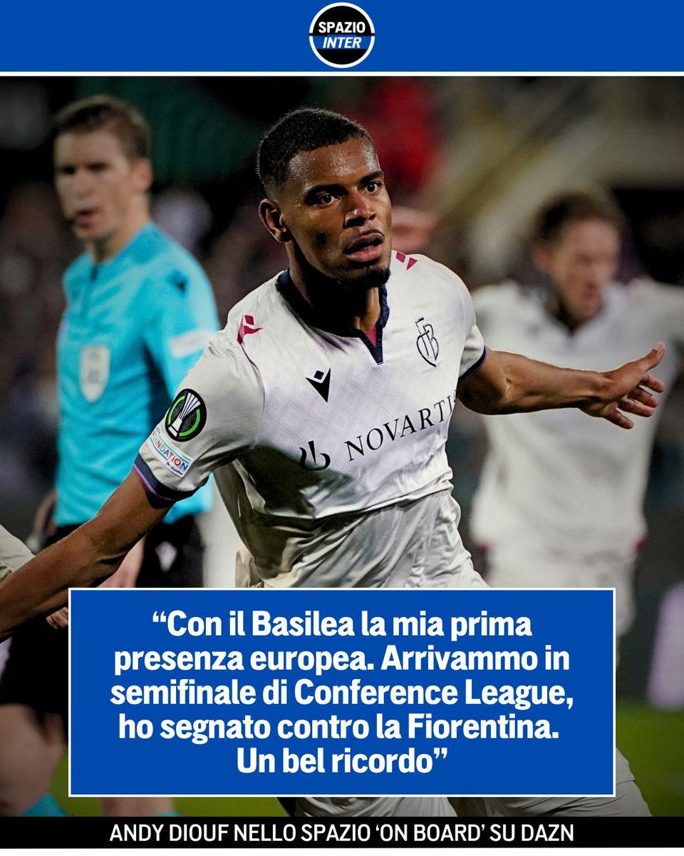 SpazioInter's tweet image. La carica di Andy Diouf 🎙️

Dopo l’approdo all’Inter dal Lens, il centrocampista ha francese ha parlato ad ‘On Board’ su DAZN, soffermandosi sul passato ed un recente intreccio con il calcio italiano 👀

Cosa ti aspetti da Diouf 👇

#FCInter #Diouf #SpazioInter