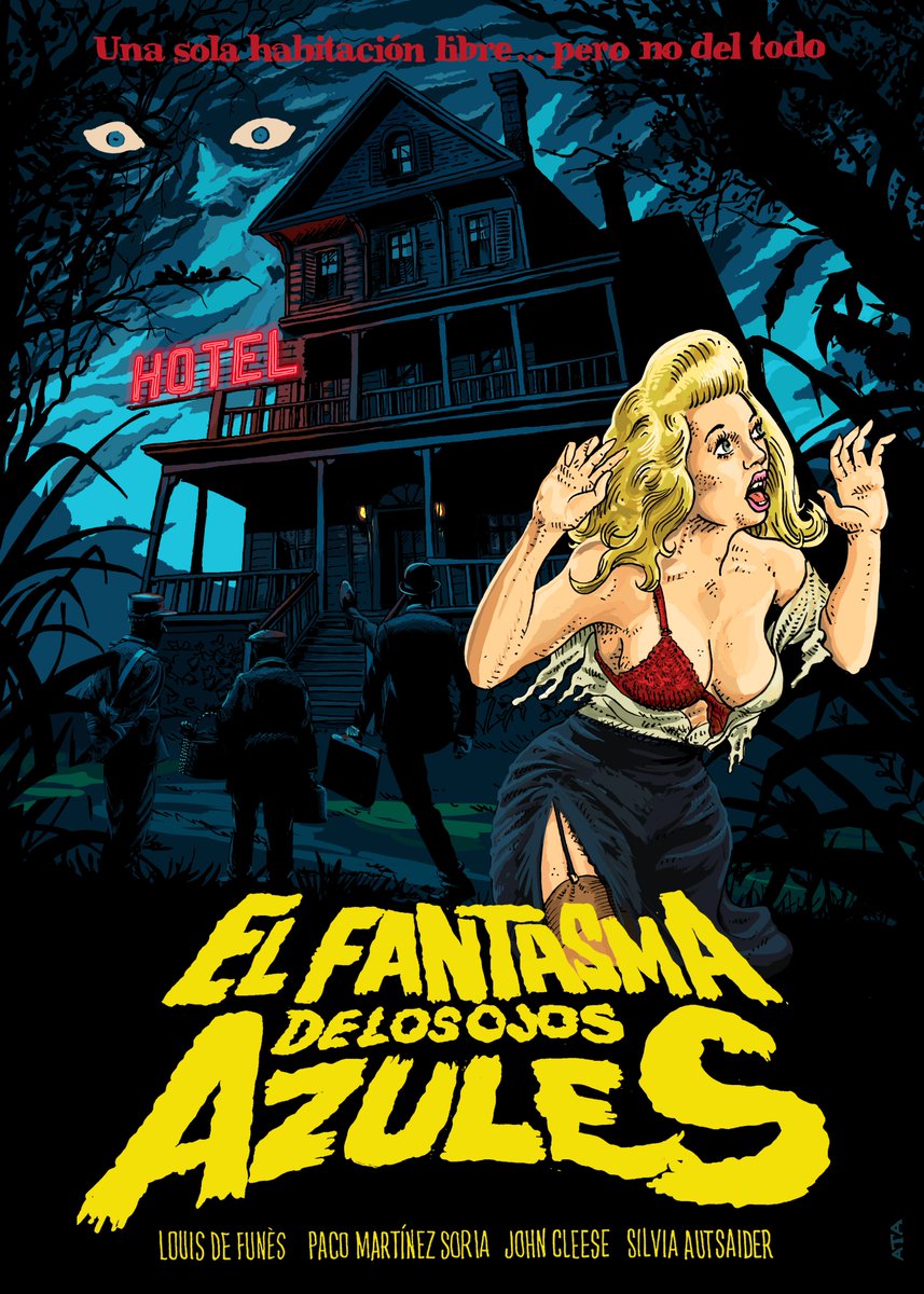 ElTioCreespy's tweet image. La pringosa exposición “Fun & Terror. Cine, cómix, humor y horror” propone un excelso repaso gráfico a una desternillante corriente que sigue ofreciendo espectáculo y diversión a lo amantes de la anatomía desatada. Podrá verse desde ya en @sitgesfestival, en el Auditorio.