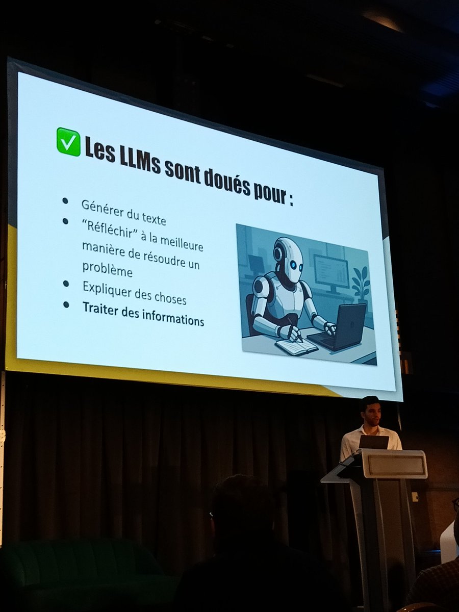 laravel_france's tweet image. Première conférence de cette édition 2025 du #ForumPHP, @edouard_courty nous présente les forces d&apos;un serveur MCP et des nouvelles capacités que cela offre à nos applications et à nos IDE !