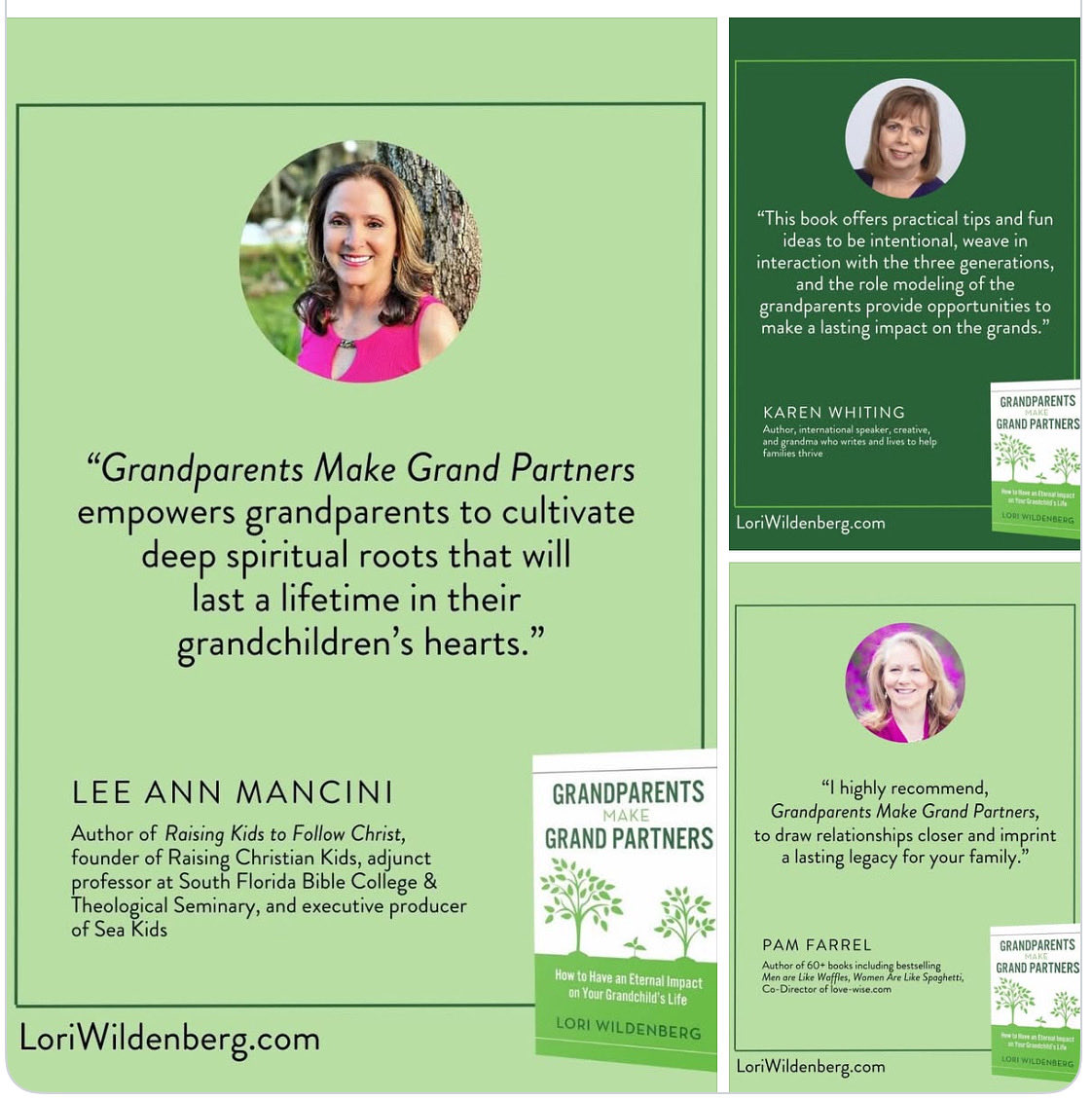 Grandparents make Grand Partners-number one with new releases for 10 consecutive days. God is stirring hearts of Grandmoms and Granddads to be intentional in encouraging their grandkids faith while supporting parents. 
The book releases Nov. 11 amazon.com/Grandparents-M… D6 Family