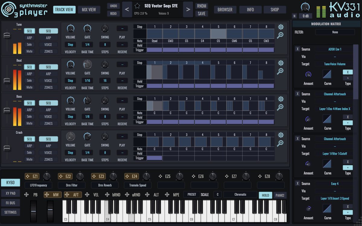 KV331 Audio (@kv331audio) on Twitter photo KV331 Audio releases SynthMaster 3 Player and Free Player. SynthMaster 3 Player is available at the intro price of $29 until October 31. The Free version of the Player comes with 500 presets, download it now at: synthmaster.com/synthmasterpla… KV331 Audio releases SynthMaster 3 Player and Free Player. SynthMaster 3 Player is available at the intro price of $29 until October 31. The Free version of the Player comes with 500 presets, download it now at: synthmaster.com/synthmasterpla…
