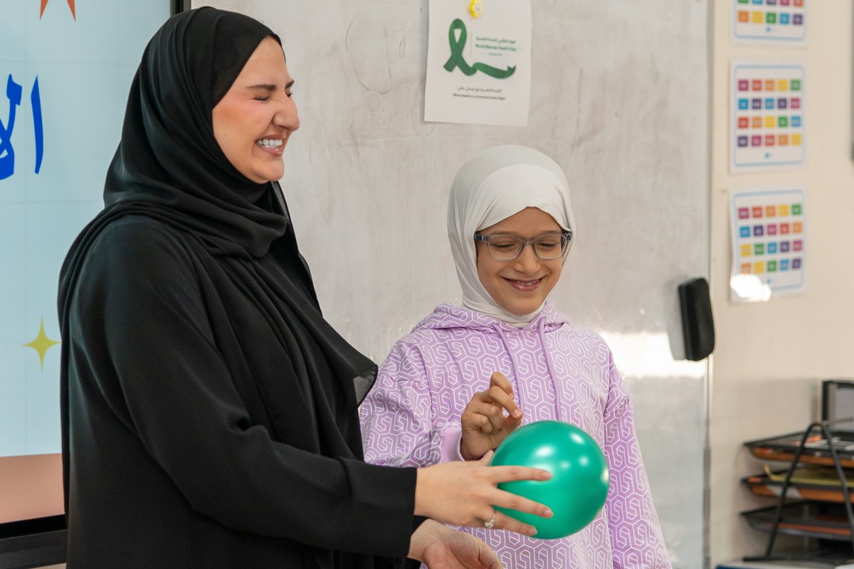 Doha Academy Salwa Celebrates #WorldMentalHealthDay!
Our students enjoyed fun, mindful activities like puzzles and balloon popping — all promoting focus, calmness, and emotional well-being. Together, we nurture healthy minds and happy hearts! 
#DohaAcademySalwa #Wellbeing