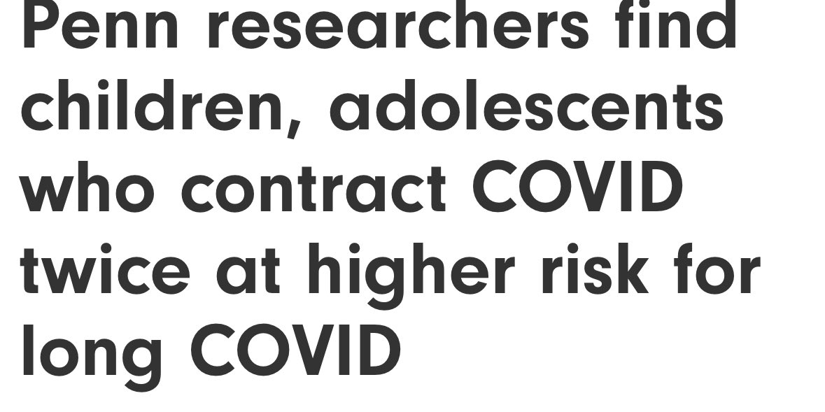 A new Lancet study finds that children reinfected with COVID have more than double the risk of long COVID, including increased heart inflammation, blood clots, kidney injury, and more. 

These results come as HHS has ended its vaccine recommendation for otherwise healthy children
