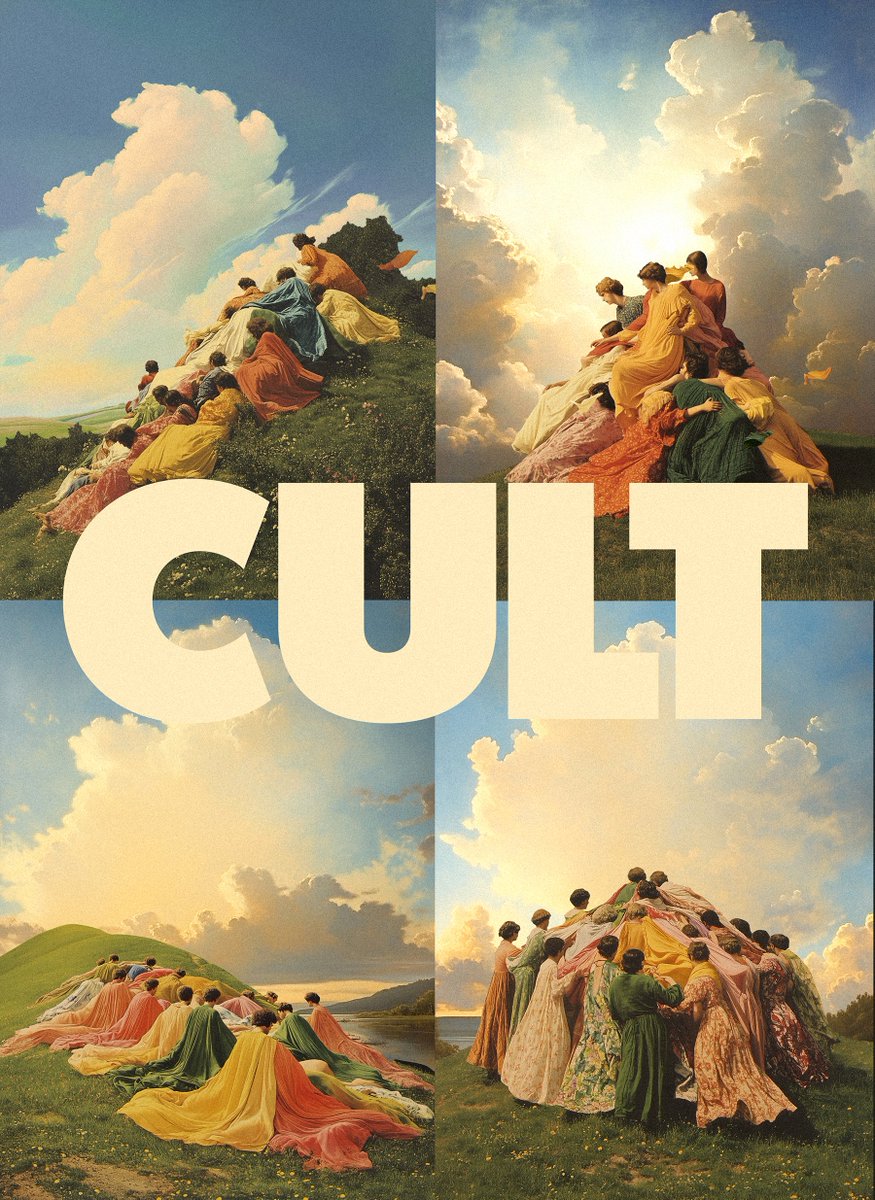 Fran Rodríguez - lacabezaenlasnubes (@fran_nubes) on Twitter photo CULT series live on SR 〰️ 0.25 eth CULT series live on SR 〰️ 0.25 eth