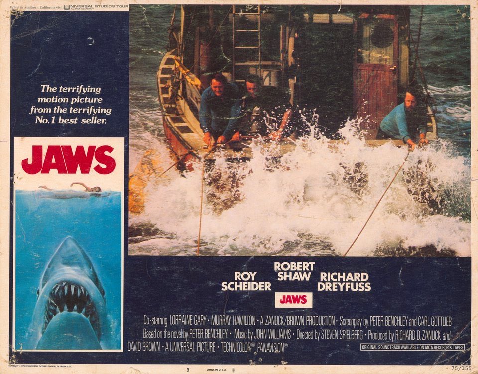 A beautiful lobby card from Jaws! 😍😍