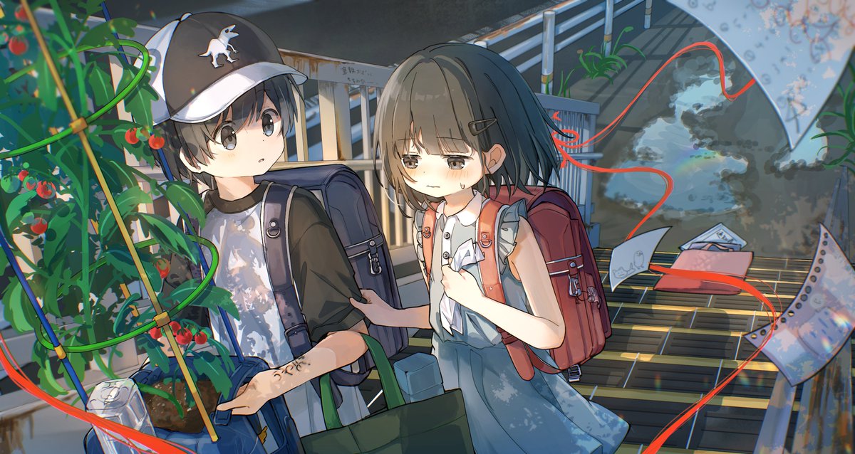 こちらの作品が #pixiv高校生イラコン2025 にて優秀賞をいただきました！
なんとか賞に入ることができて、大変嬉しいです。
来年はもっと上手くなって今回より上に行けるよう頑張ります!!