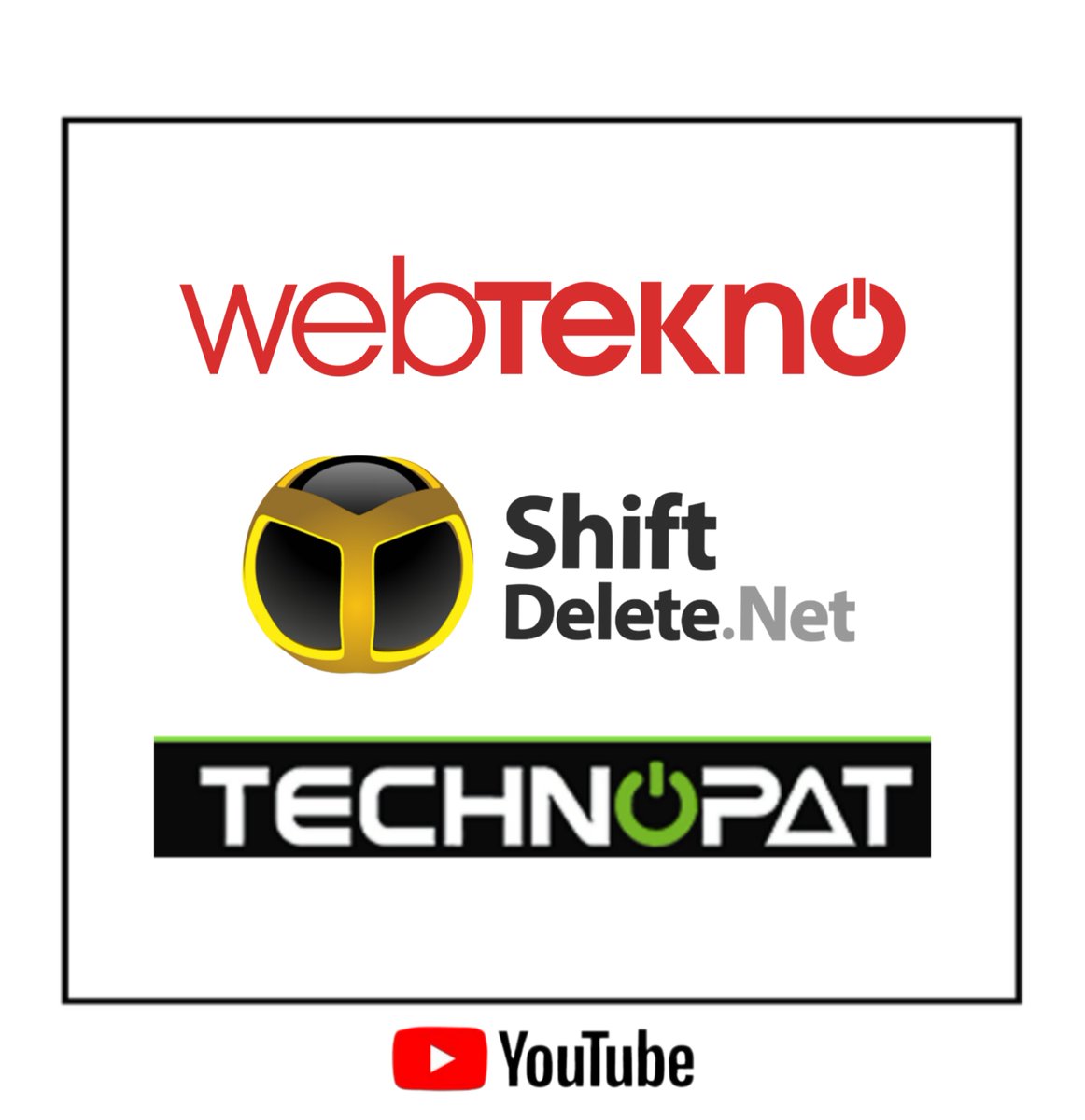 teeknisyen's tweet image. Youtube&apos;da ve diğer sosyal medyalarda kendine teknoloji paylaşım kanalı olarak tanımlayan ama reklam dışında içerik üretmeyen 3 kanal.
#webtekno
#shiftdelete
#technopat