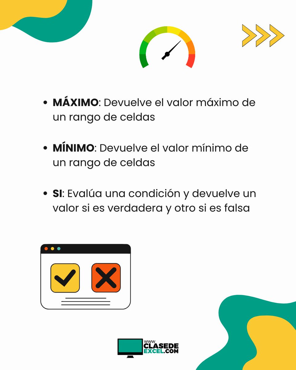 clasedeexcel's tweet image. 🤔 ¿Cuántas de estas fórmulas dominas? Suma, Promedio, Contar, BuscarV y muchas más son la base para trabajar con datos como un experto.
👉 Aprende todo esto y más con nuestros cursos 🤓 Inscríbete en 🔗 ClaseDeExcel.com
#Excel #CursoDeExcel #AprenderExcel #TipsExcel
