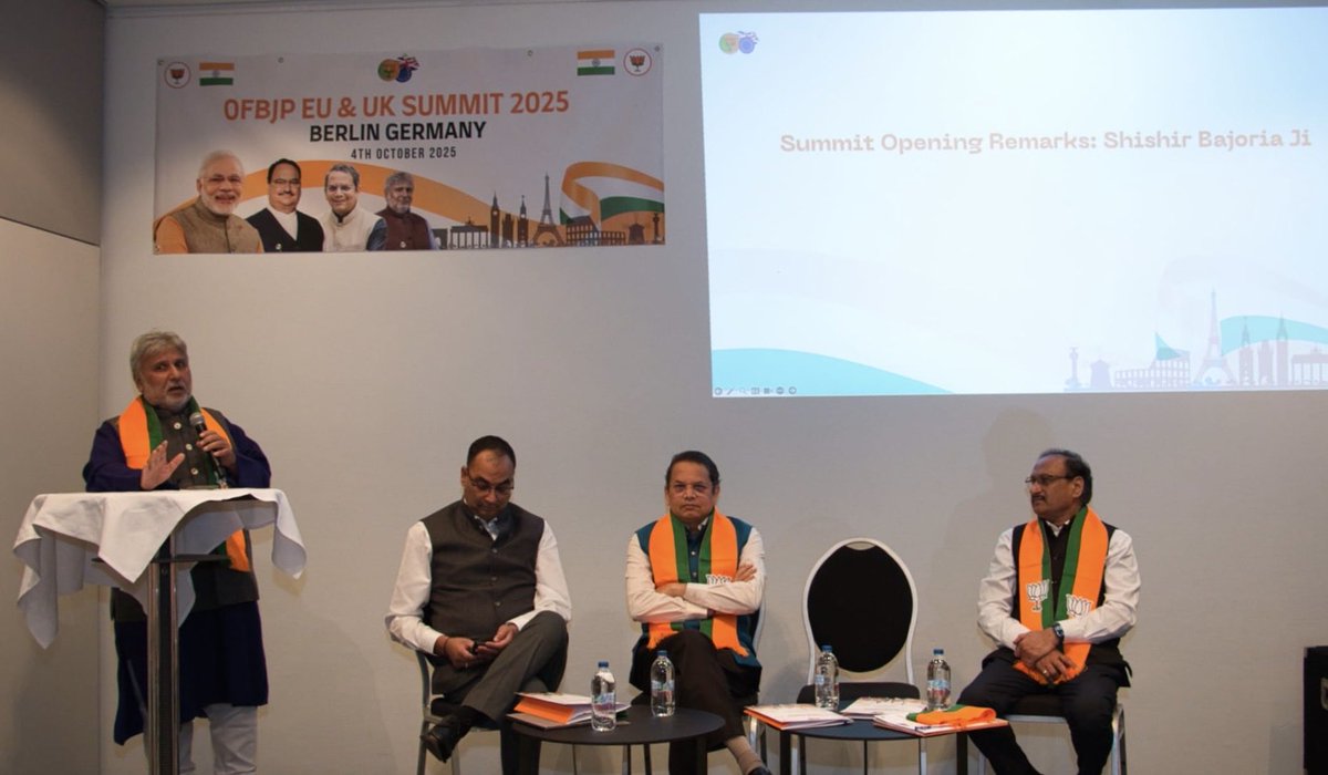 shishirkb's tweet photo. Recently concluded #OFBJP UK & Europe summit in Berlin
Full day of intense discussion amongst 80 karyakarta from
Belgium, Denmark, France, Germany, Norway, Sweden, UK
@vijai63 @inakulbjp @OFBJP https://t.co/CeUbnopFLb