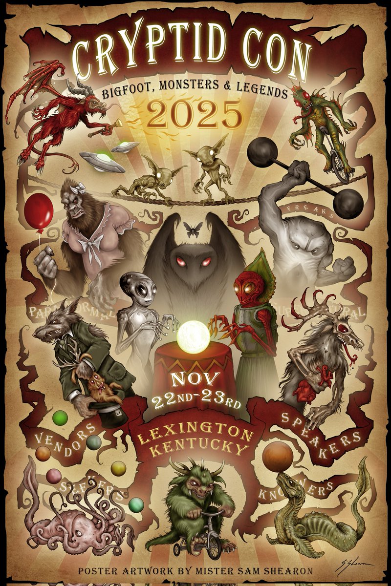 Cryptid Con tweet media