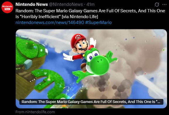 The staff credits of both Super Mario Galaxy games are always loaded into the Wii's RAM, even though it's not needed until at the end.