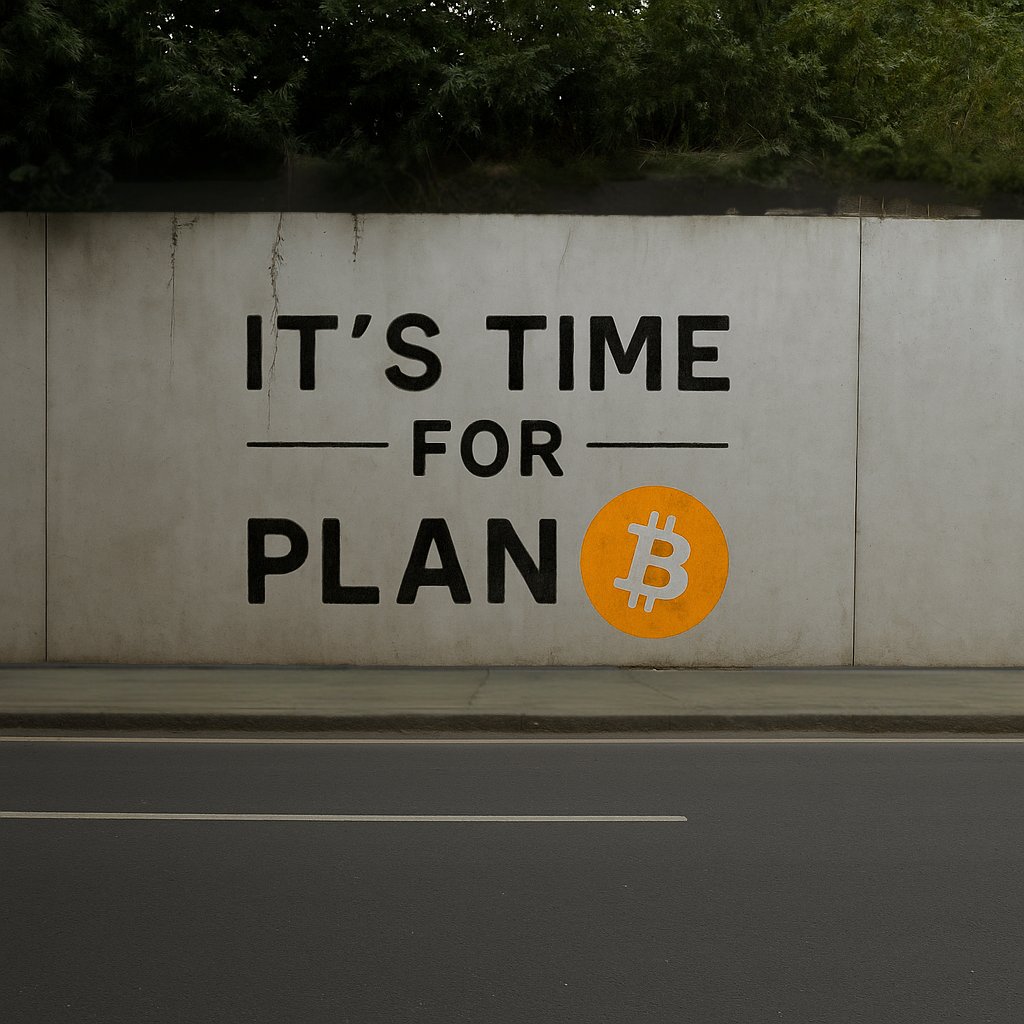 There was never a Plan A.
#Bitcoin