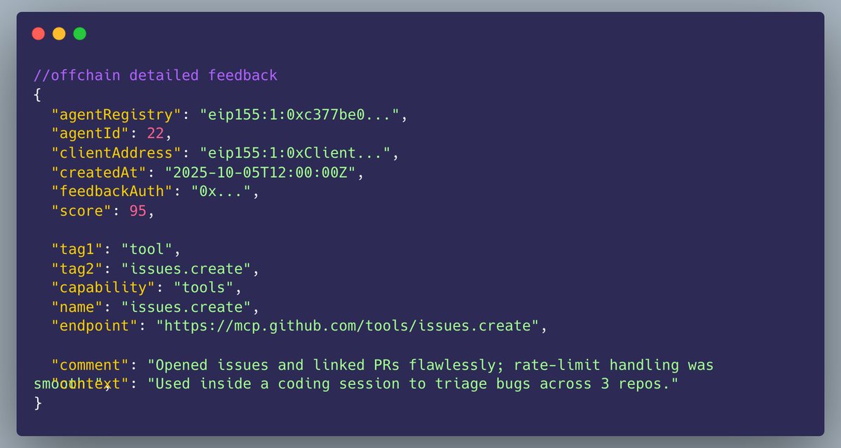 MCP support in ERC-8004