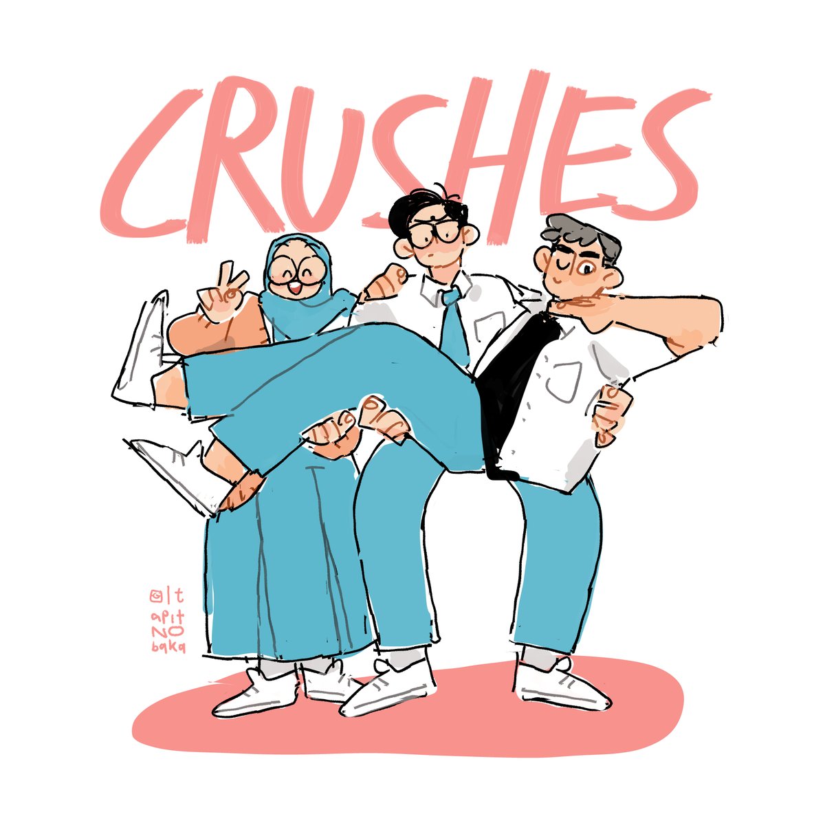 the babies from my comic, CRUSHES! :D its available as part of the <a href="/SBComicsFair/">ShortBox Comics Fair</a> and can be purchased here: shortboxcomicsfair.com/shop-sq4wj/p/c…