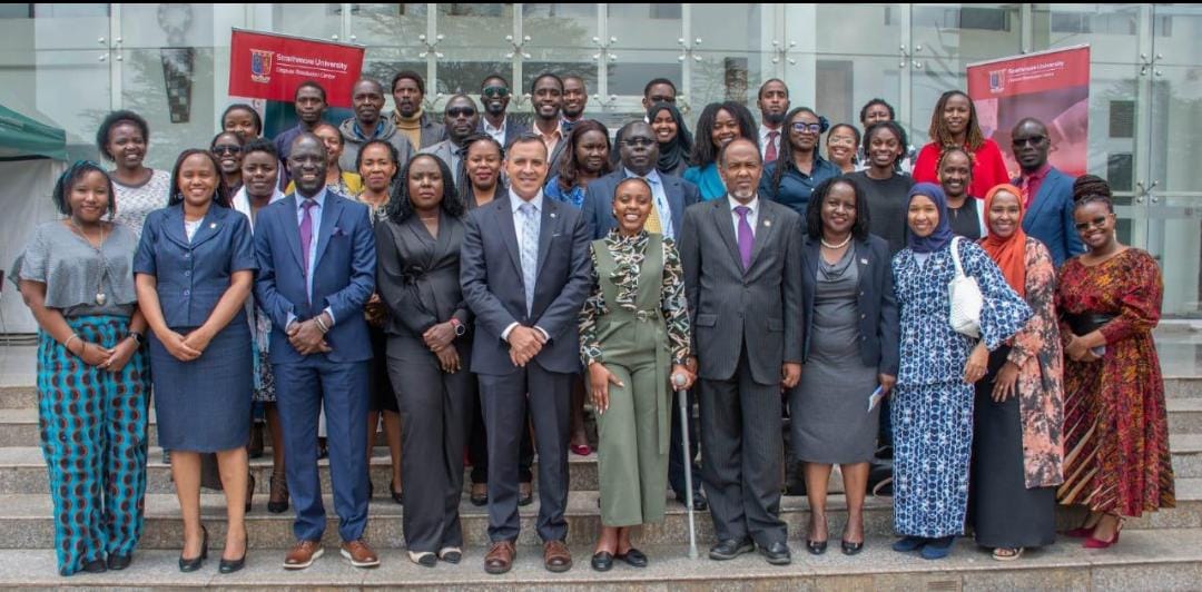 NuruTrustKenya's tweet image. We participated in the 1st Interagency Mediation Roundtable earlier this week and what an amazing session this was! Youth innovators from #CodeForDemocracy wowed with peace-driven tech shifting narratives on meaningful youth inclusion on shaping Africa’s peace & justice agenda.