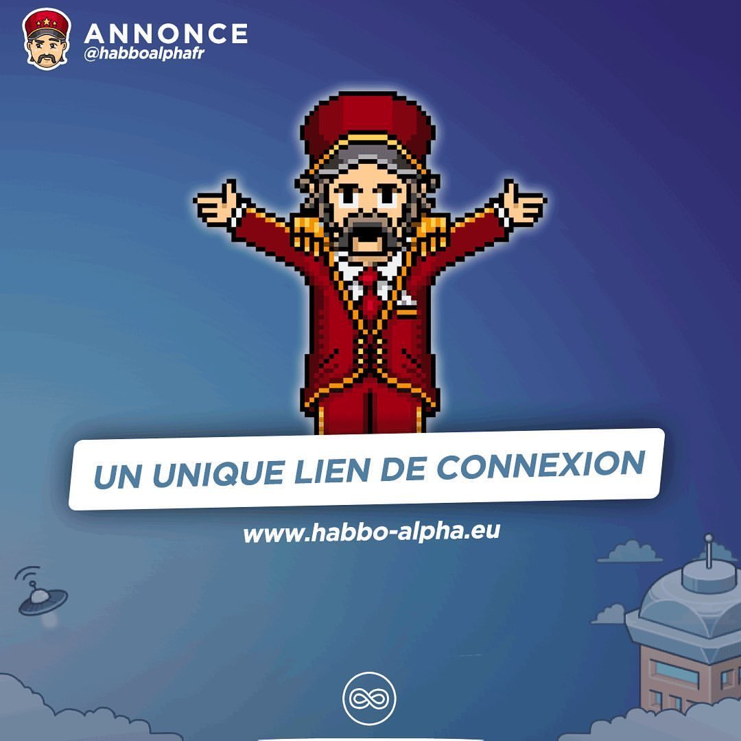 La réouverture d’Habbo-Alpha c’est ce vendredi à 20h, ne rate pas le grand retour ! 🚀

#habbo #habbofr #habbohotel