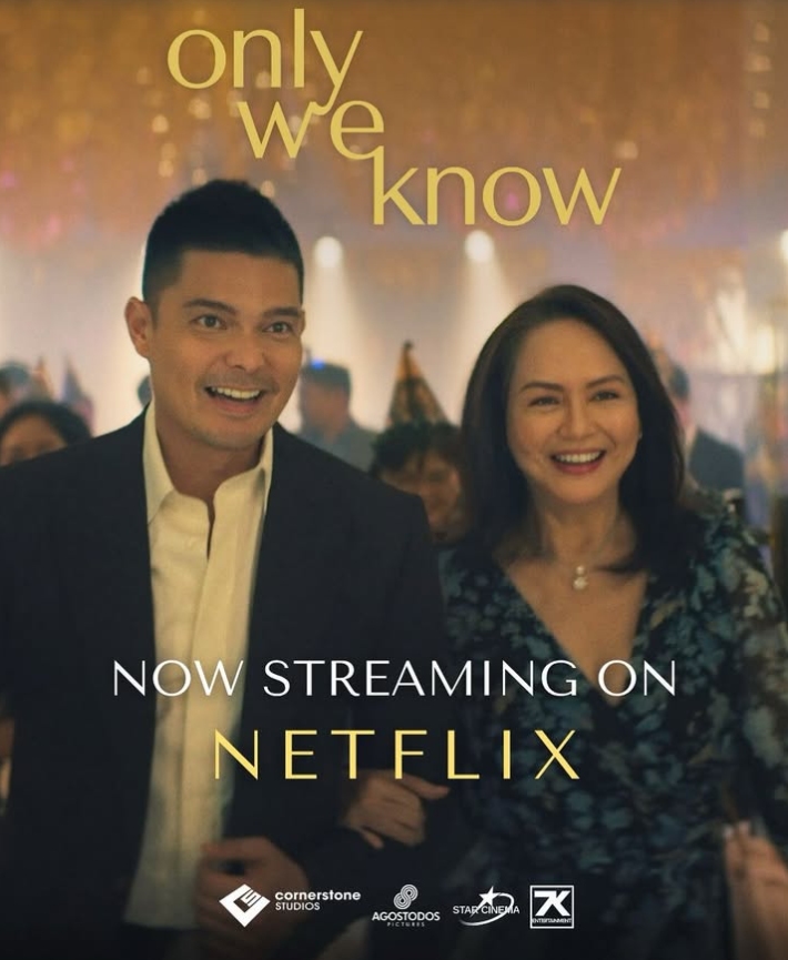 PinaysInShowbiz's tweet photo. "Only We Know" starring Charo Santos and Dingdong Dantes, written and Directed by Irene Villamor is now streaming on Netflix.
#onlyweknow
#DingdongDantes
#charosantos https://t.co/AVWOK7Kopr