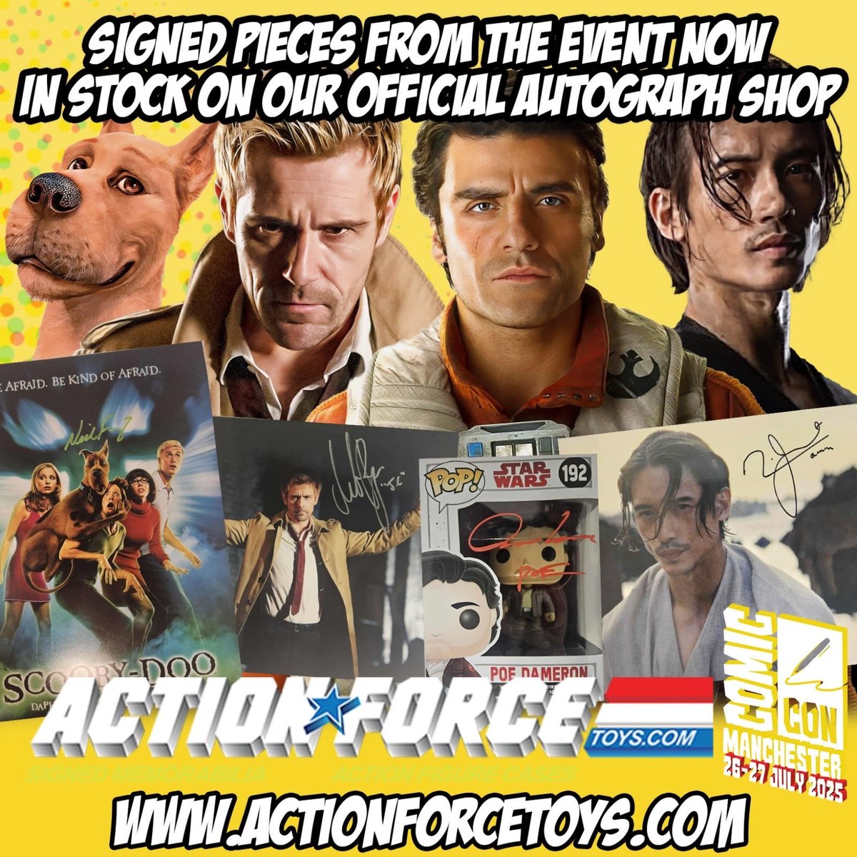 comconmanc's tweet image. ❗️All new stock from Comic Con Manchester ❗️

🐕 Scooby Doo
🌠 Star Wars
⛪️ Constantine
🚘🚔 Grand Theft Auto
➕️ and more!

⬇️⬇️⬇️ Link Below ⬇️⬇️⬇️

actionforcetoys.com/search?q=Comic…