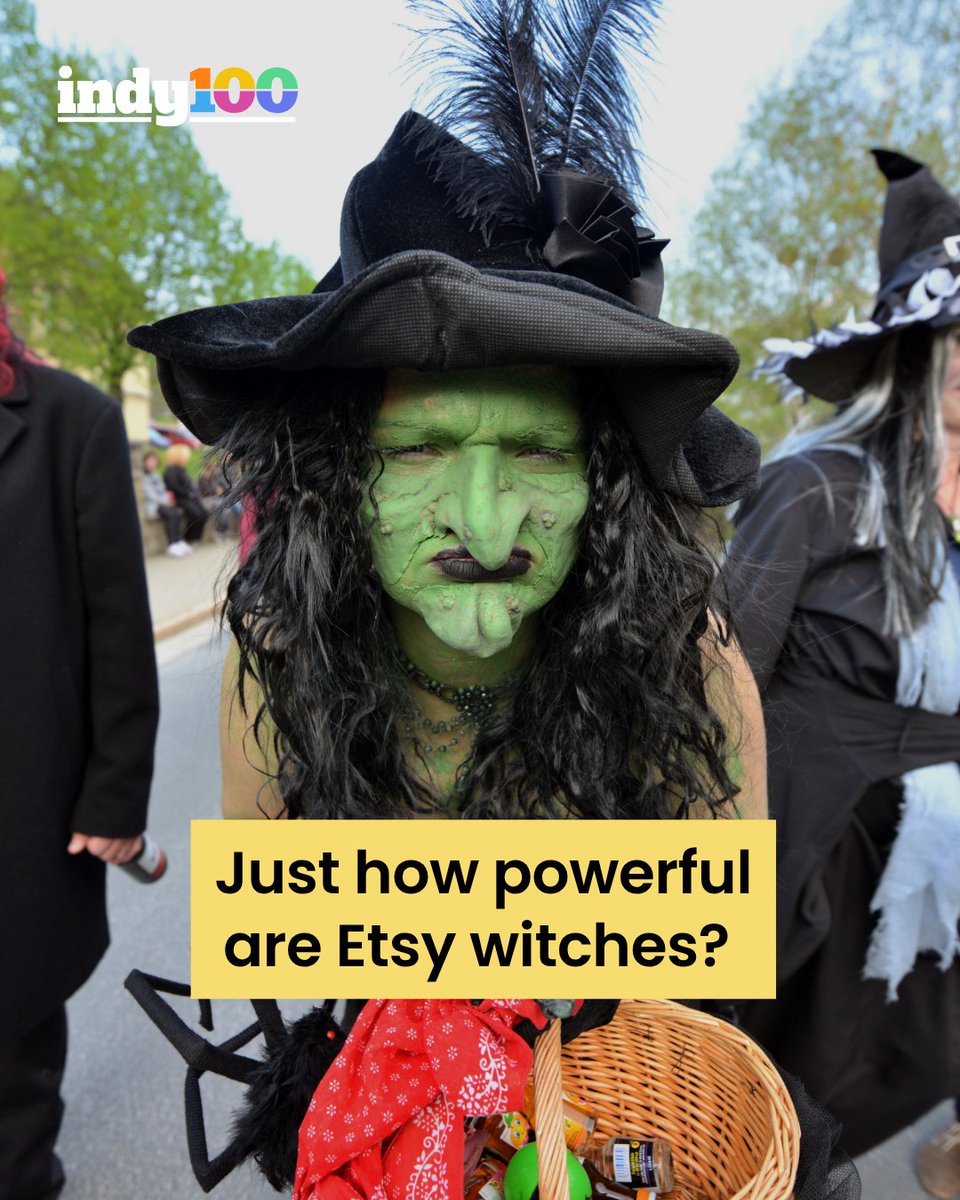 Why buying 'spells' is the new way to 'control' your fortune 🧙

Whether it's a cash injection, summoning an ex, or even wishing for someone else's bad luck - here's why Etsy witches are booming. 

#Halloween #Witches #Etsy #Magic #Tarot

indy100.com/tiktok/etsy-wi…