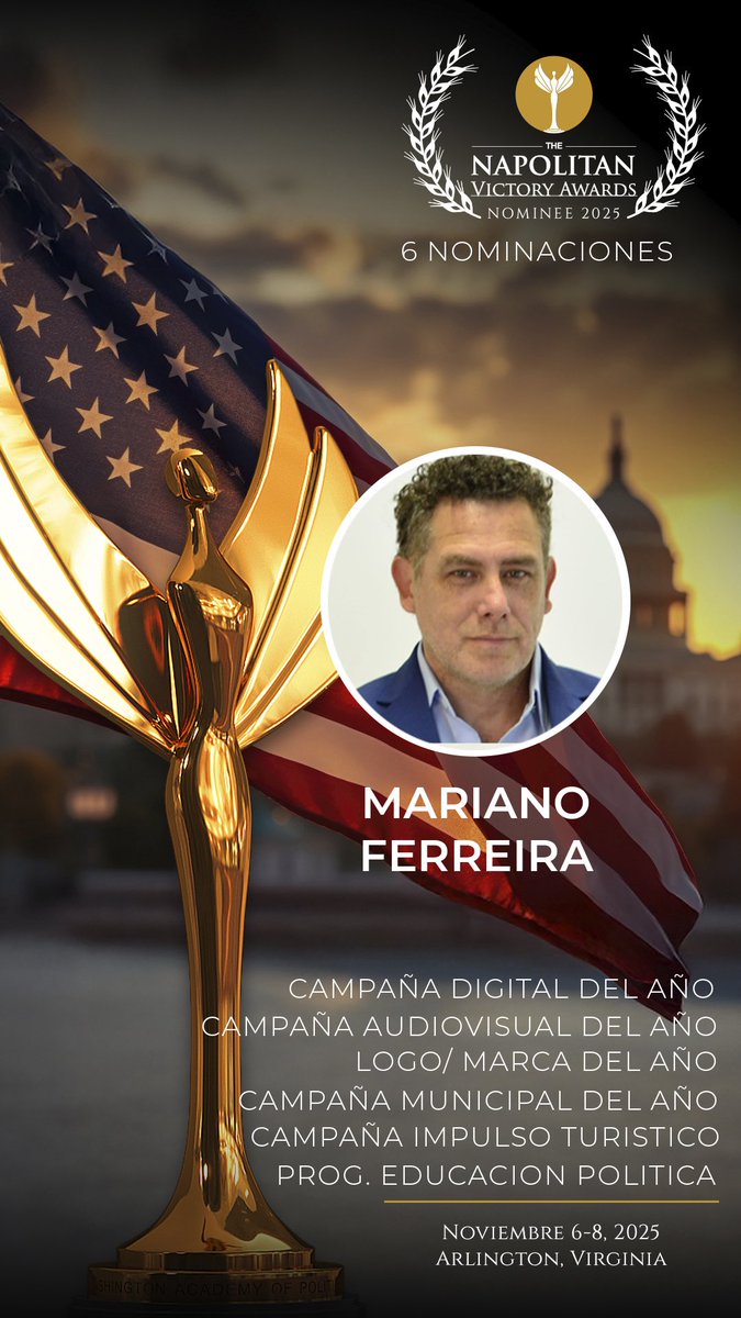 marianof_ok's tweet image. 🚀Buenas nuevas para @guasapcompol 
🏆Con orgullo recibimos las 6 nominaciones a los premios @TheNapolitans 
Agradecidos y felices por esta gran distinción 
#premios #compol #napolitanvictoryawards
#comunicacionpolitica
#politics #awards