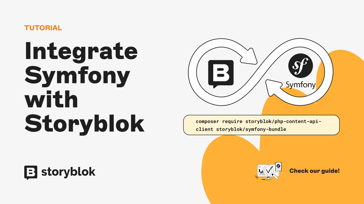 storyblok's tweet image. Integrate @symfony with @storyblok to fetch, structure, and render content dynamically. 
📖 Full guide here: storyblok.com/docs/guides/sy…