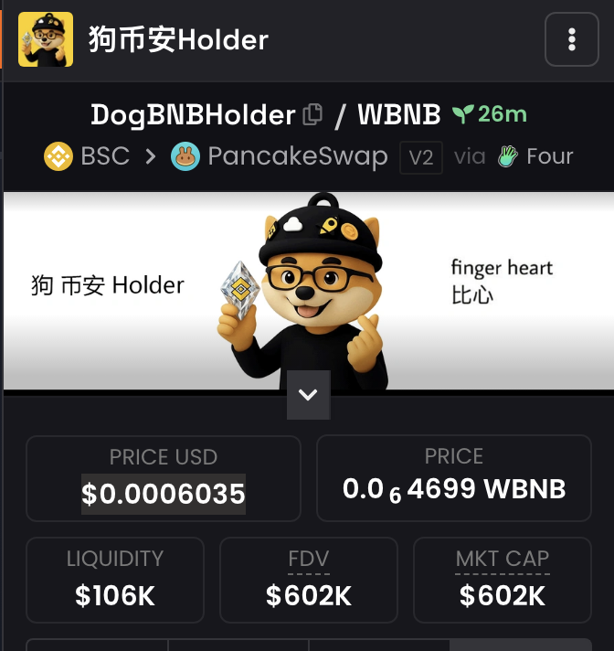 First 500 BNB address will get $BNB in their wallet 👇

WTF is happening 

$BNBHolder went live and went to $100m in 60mins 

and now $DogBNBHolder went live and is under $1m right now!

Ca - 0x76d394f4a9c3c30b3a80580f662b1046ece04444