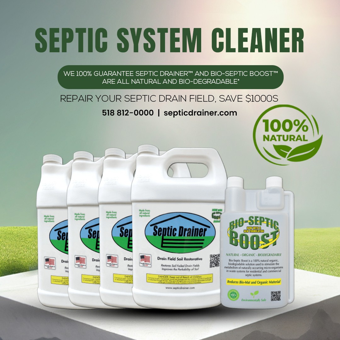 Keep your septic system flowing without costly digs! 💧 RCS II, Inc’s SDR &amp; Mega Kits break sodium-bound soil and clear Bio-Mat, while Bio-Septic Boost restores natural balance. 

👉 septicdrainer.com

#SepticMaintenance