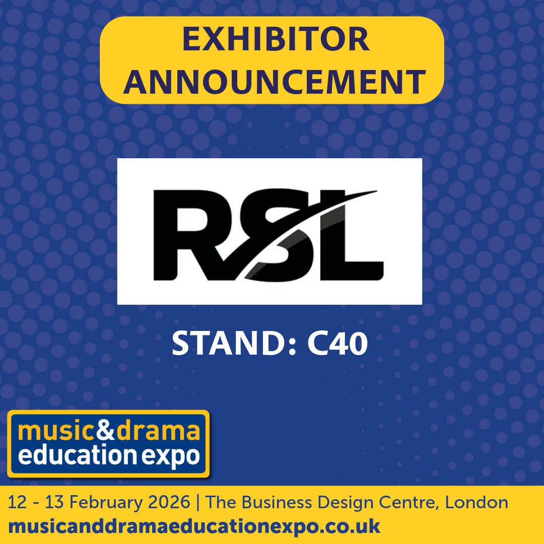 We're thrilled to be welcoming <a href="/RSLAwards/">RSL Awards</a> to #MDEE26! 🥳

🎶Find out more 👉rslawards.com
🎟️Register for FREE 👉ow.ly/Li4i50WMPAa.