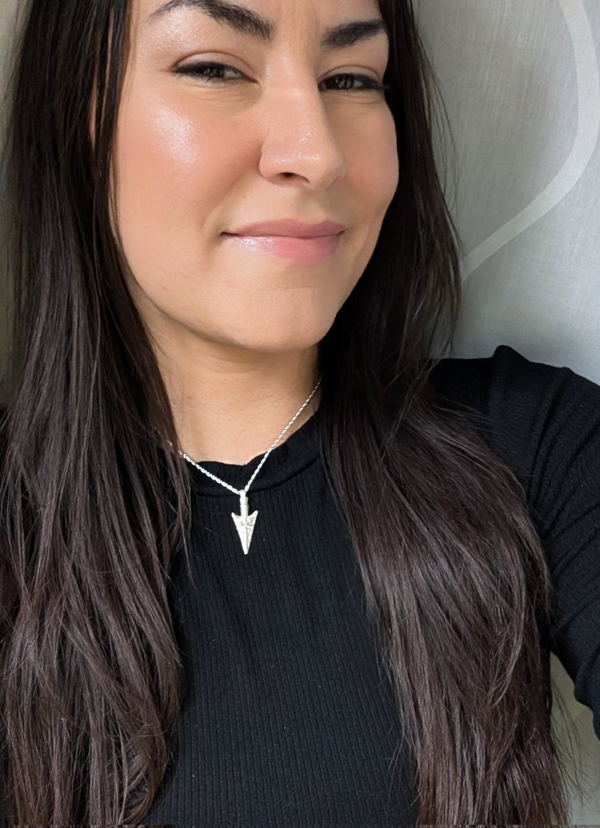 Obsessed with crafting silver arrowhead pendants! 🏹✨ Each one is handmade with love and intention. Find the perfect piece to unleash your inner warrior. 💪 Add a touch of ancient power to your modern style! 
Carleyrabbit.com

#SilverJewelry #ArrowheadPendant