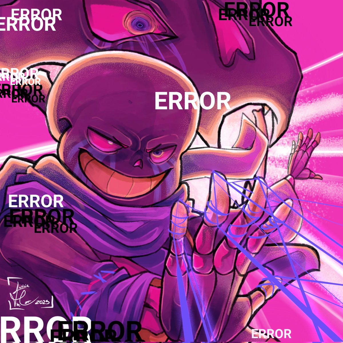 Tentativa ao usar o AutodeskSkechbook
#errorsans #undertaleAU #digitalart