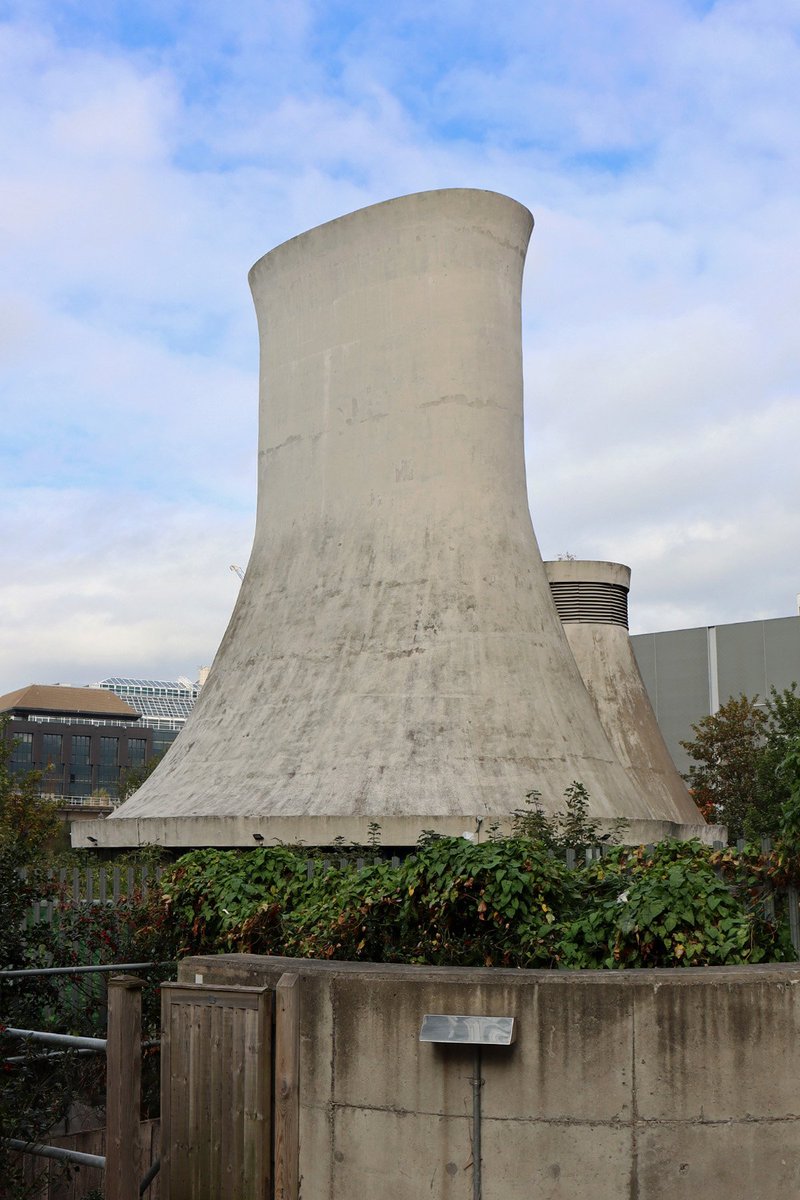 No wander around London Docklands would be complete without a visit to the Grade II listed Blackwall Tunnel northern ventilation shaft. It was built in 1966 &amp; designed by Terry Farrell - he of the MI6 building in Vauxhall. Sadly Farrell died a couple of weeks ago.