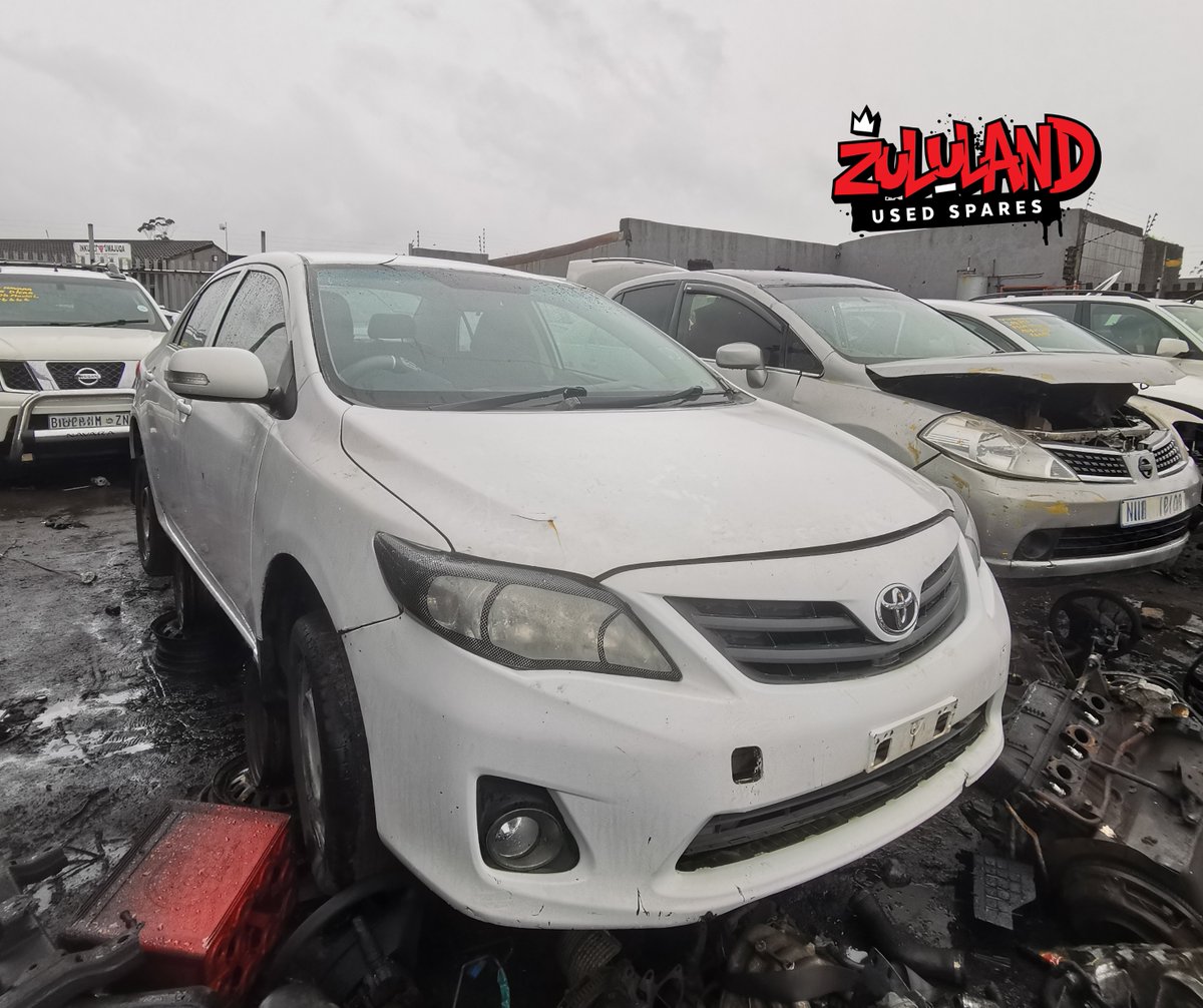 ZUS_ZA's tweet photo. 2010 Corolla Prof 1.3 - Available for spares, what spare/s you need?
#corollaprofessional #spareparts #usedspares #carparts #corolla https://t.co/kzdYlZXUb5