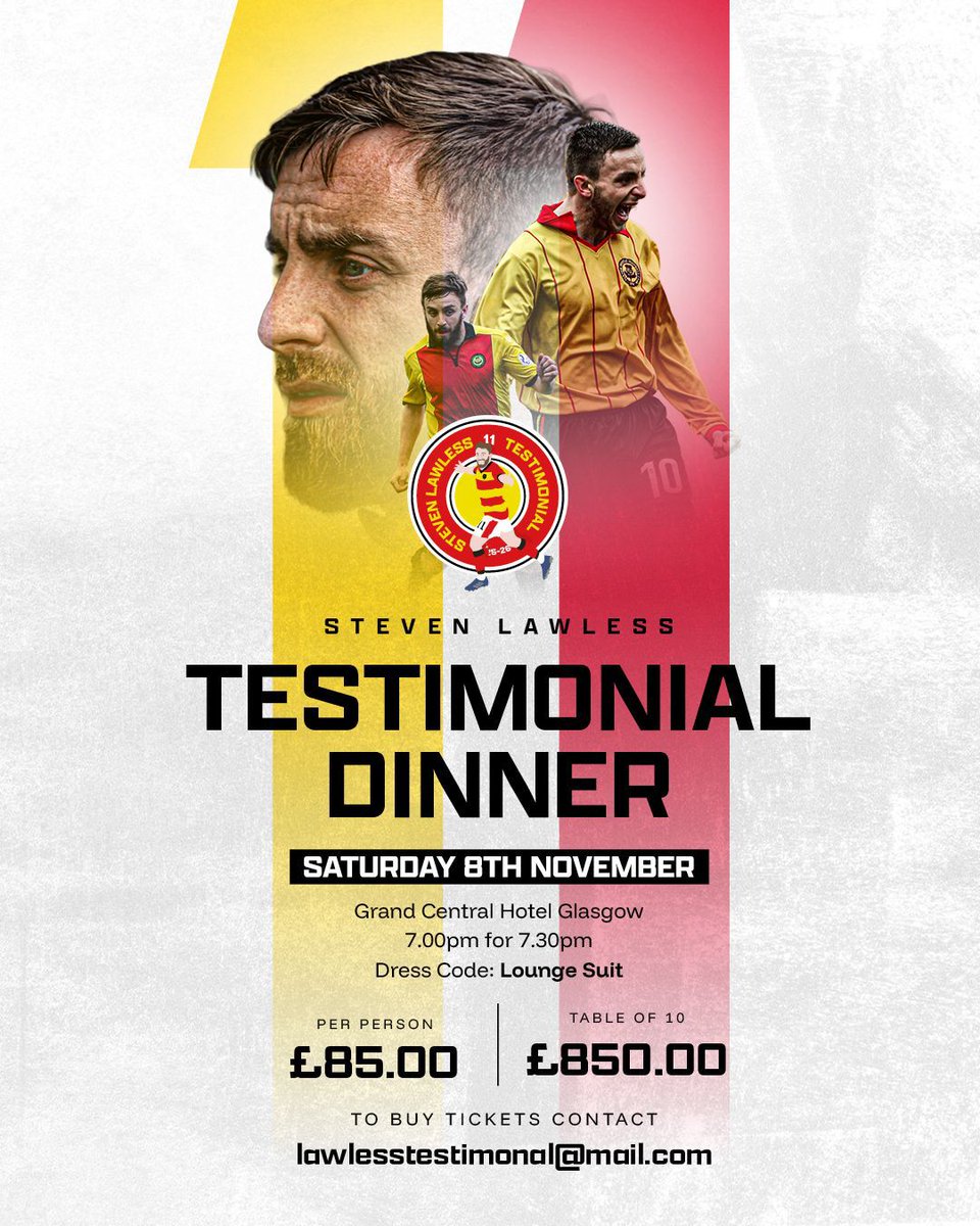 BanzoTestimonial (@sb8testimonial) on Twitter photo 4β£ Help us make it 4 out of 4 sold out events for the Testimonial Year!
π‘ We've had full houses at the FootGolf, Golf, & Poker Days.
π§ Email lawlesstestimonial@mail.com to secure your spot!
π Sponsors packages & individual spaces available. 4β£ Help us make it 4 out of 4 sold out events for the Testimonial Year!
π‘ We've had full houses at the FootGolf, Golf, & Poker Days.
π§ Email lawlesstestimonial@mail.com to secure your spot!
π Sponsors packages & individual spaces available.