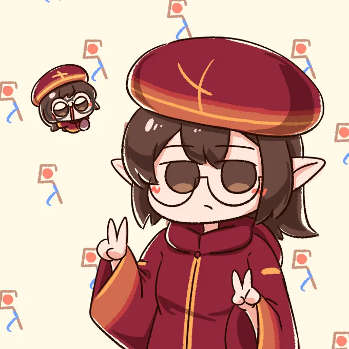 Commission drawing for ! Their OC, Ginko! Thank you for commission with me!