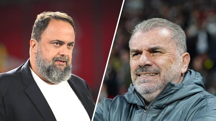kade_bladeSE25's tweet photo. 🚨BREAKING:

Evangelos Marinakis is giving Ange Postecoglou one more game to save his job! ⏳

Graham Potter is currently waiting in the wings and has said to be keen to take on the ‘challenge’ of managing Notts Forest 👀🌳

#nffc https://t.co/52XpsQxNlO