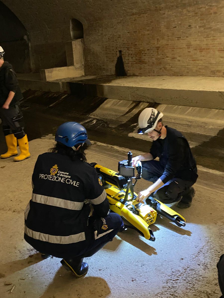 Grazie alla collaborazione tra CTE CoBo, Bi-Rex, Scan3D e Protezione Civile di Bologna, continua la sperimentazione di nuove tecnologie di monitoraggio e mappatura digitale dei canali sotterranei.