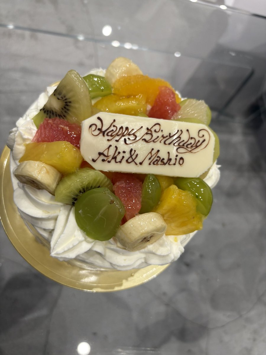 誕生日の時にじろた、りみさんが祝ってくれたやつー🥳