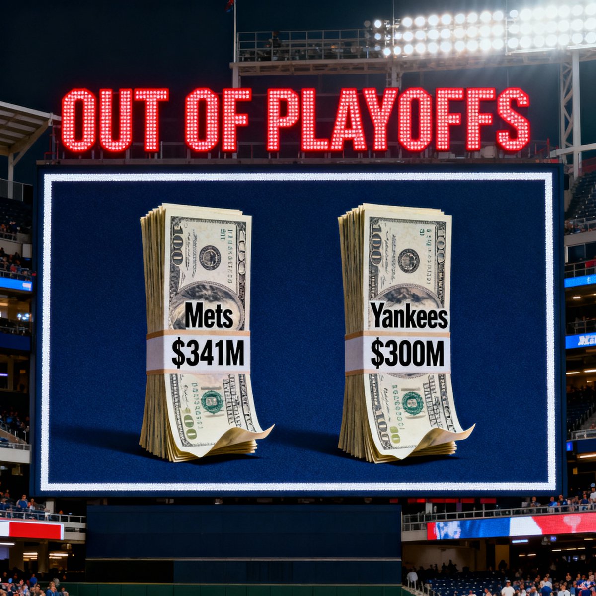 Money really doesn't buy everything, especially championships.