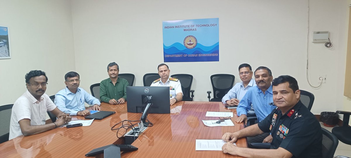 sasraj17's tweet image. Proud to announce the signing of an MoU between @iitmadras &amp;amp; the Directorate General of Naval Projects (DGNP), Mumbai,@indiannavy-held on 7 Oct 2025 at IIT Madras.

This collaboration marks a key step toward advancing #MaritimeInnovation, #NavalResearch, &amp;amp; #AtmanirbharBharat.