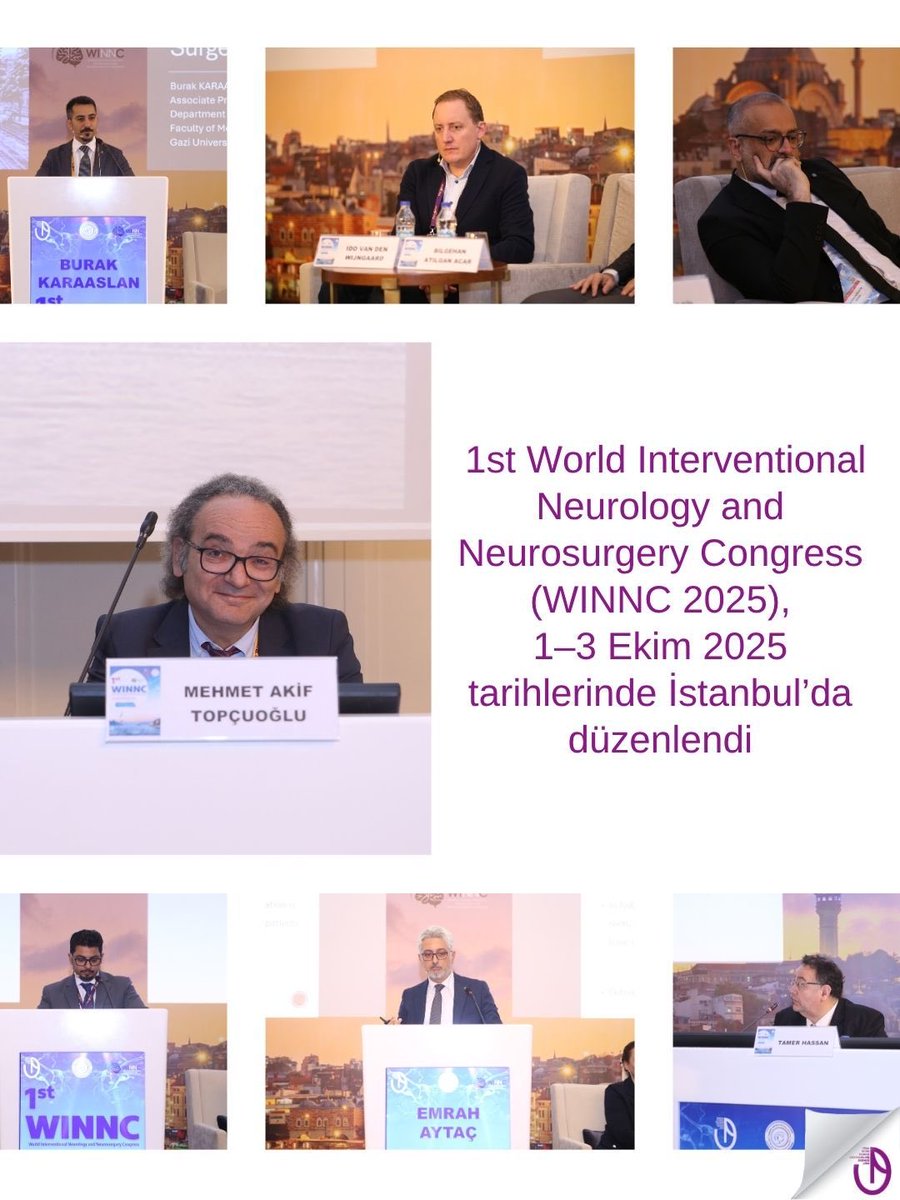 turkbeyindamar's tweet photo. The 1st World Interventional Neurology and Neurosurgery Congress (WINNC 2025) was successfully completed in Istanbul on 1–3 October 2025. #WINNC2025 #TurkishCerevrovascularDiseasesSociety #TCVDS https://t.co/Cw5u802BKG