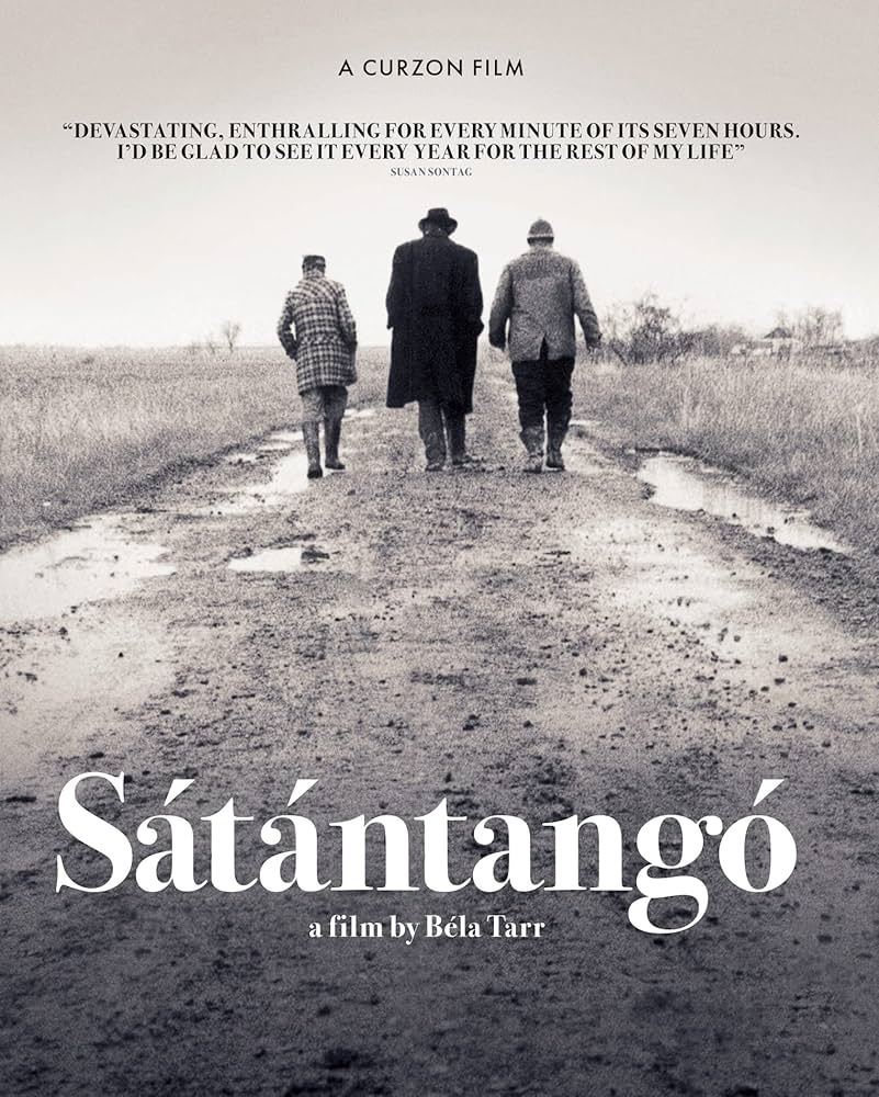 tbluechocolate's tweet photo. His first novel “Satantango” (1985) was a literary sensation in Hungary and the author’s breakthrough work.

The novel portrays a destitute group of residents on an abandoned farm of a rural Hungarian area before the fall of communism. It was adapted into a film over 7 hours long https://t.co/WNtK5KwzVS