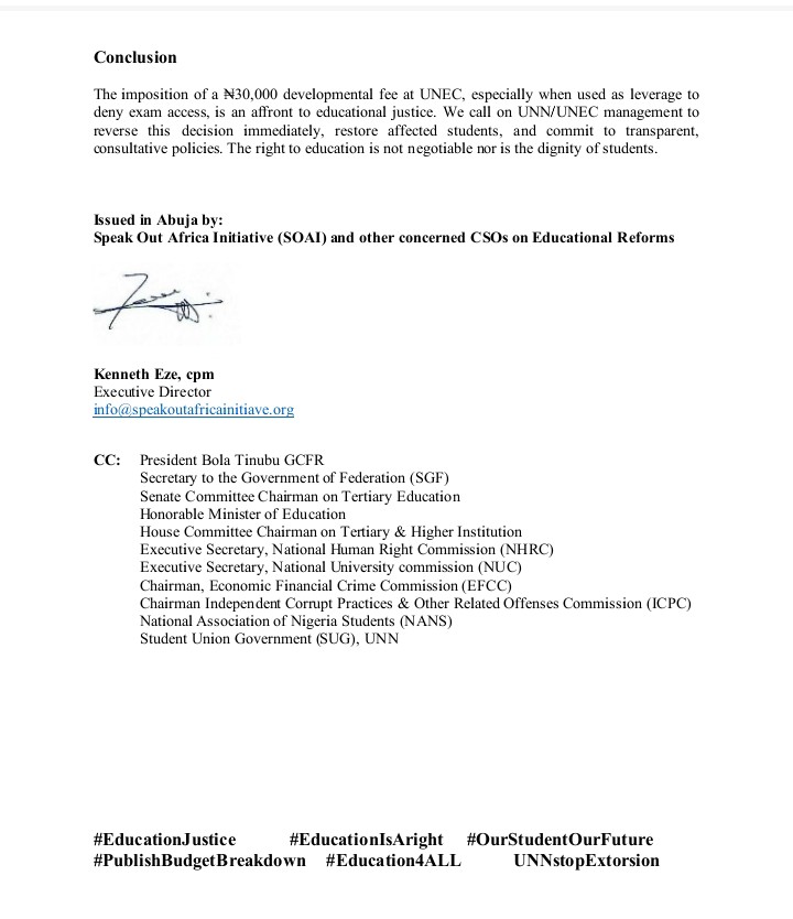 SpeakOut Africa Initiative tweet media