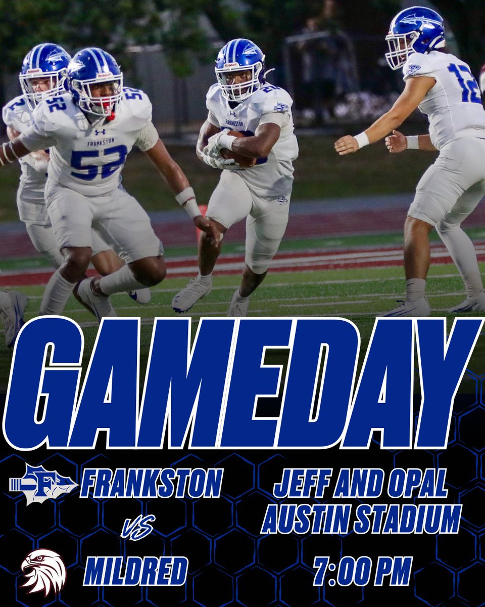 Let’s pack the stands tonight as we start district play!